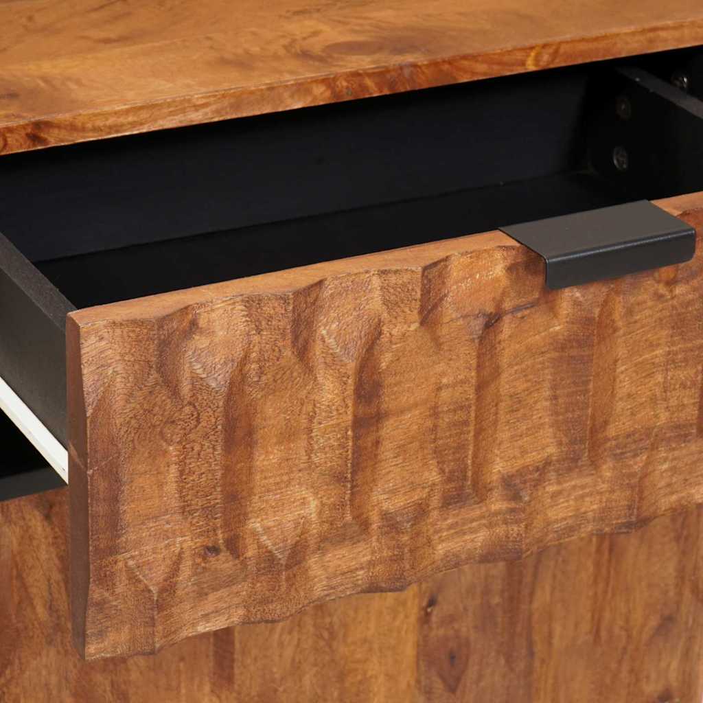 vidaXL Bedside Cabinet Brown 50 x 33 x 60 cm Solid Mango Wood