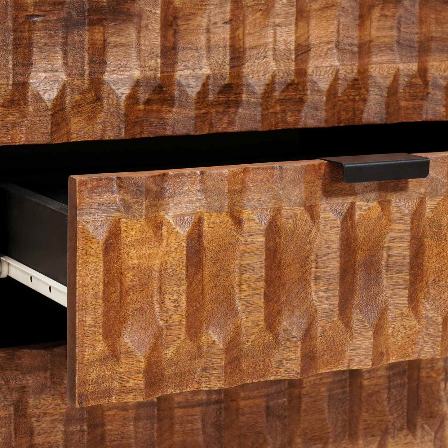 vidaXL Bedside Cabinet Brown 50 x 33 x 62 cm Solid Mango Wood
