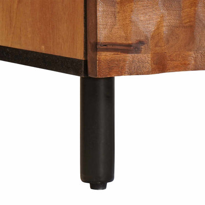 vidaXL Bedside Cabinet Brown 50 x 33 x 62 cm Solid Mango Wood