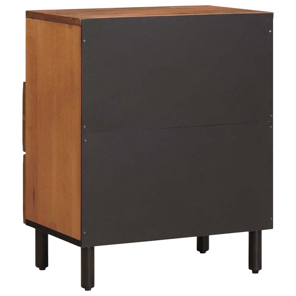 vidaXL Bedside Cabinet Brown 50 x 33 x 62 cm Solid Mango Wood