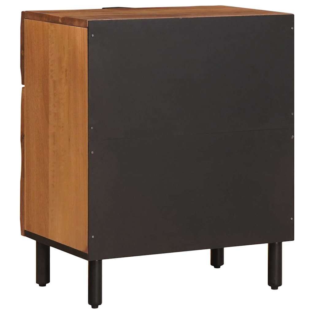 vidaXL Bedside Cabinet Brown 50 x 33 x 60 cm Solid Mango Wood
