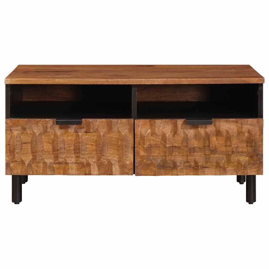 vidaXL Coffee Table with Drawer Brown 80 x 54 x 40 cm Solid Mango Wood