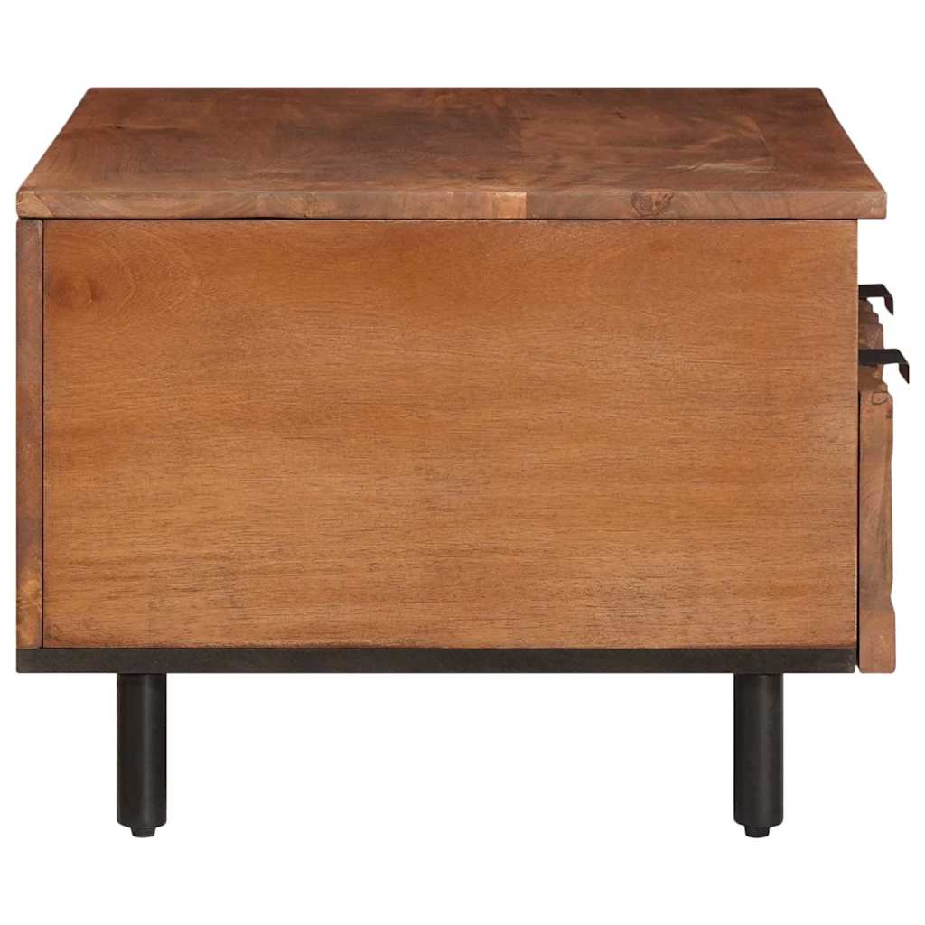 vidaXL Coffee Table with Drawer Brown 80 x 54 x 40 cm Solid Mango Wood