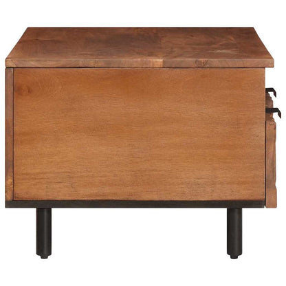 vidaXL Coffee Table with Drawer Brown 80 x 54 x 40 cm Solid Mango Wood