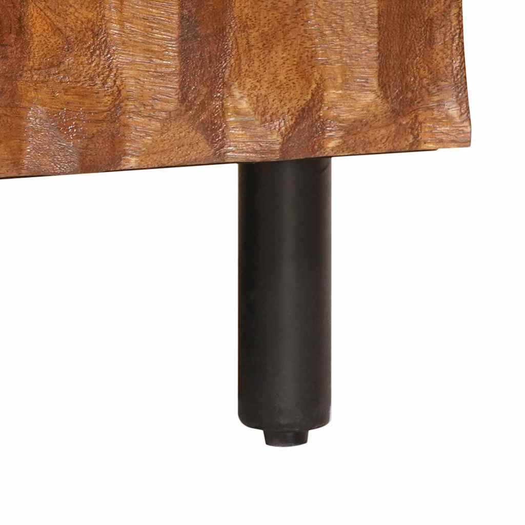 vidaXL TV Cabinet with Drawer Acacia Brown Finish 105 x 33 x 46 cm
