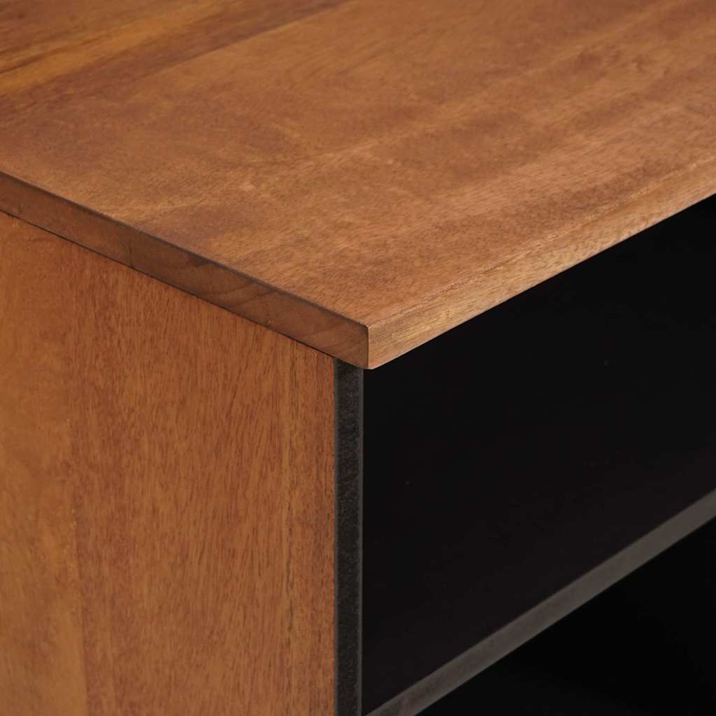 vidaXL TV Cabinet with Drawer Acacia Brown Finish 100 x 33 x 46 cm