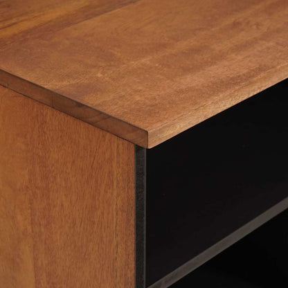 vidaXL TV Cabinet with Drawer Acacia Brown Finish 100 x 33 x 46 cm