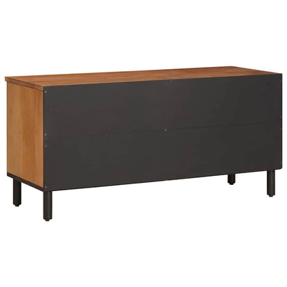 vidaXL TV Cabinet with Drawer Acacia Brown Finish 100 x 33 x 46 cm