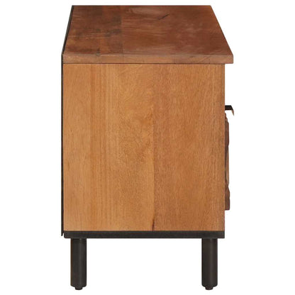 vidaXL TV Cabinet with Drawer Acacia Brown Finish 100 x 33 x 46 cm