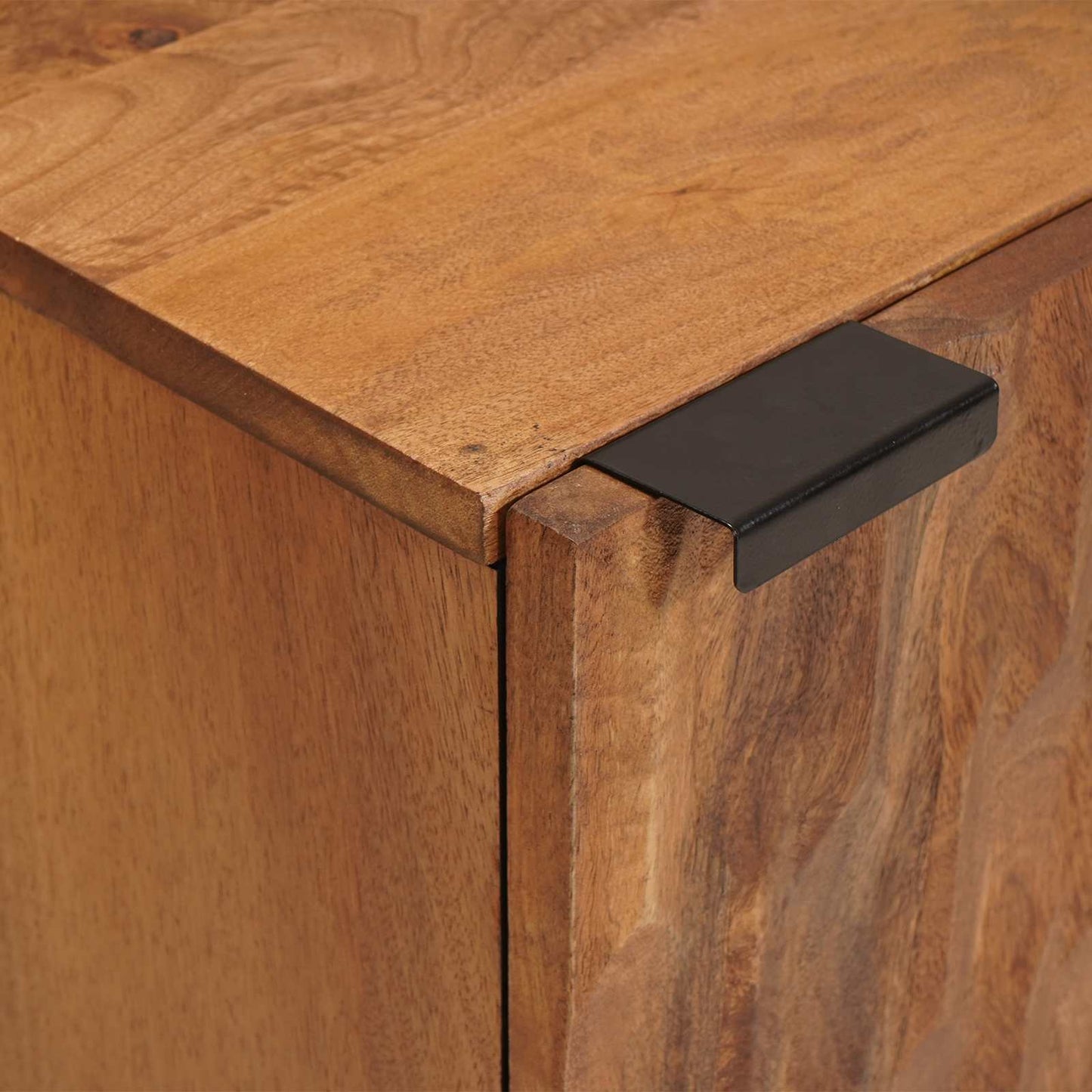 vidaXL Bathroom Cabinet Brown 38 x 33 x 58 cm Solid Mango Wood