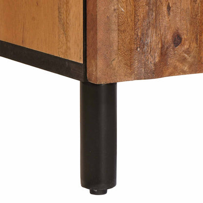 vidaXL Bathroom Cabinet Brown 38 x 33 x 58 cm Solid Mango Wood