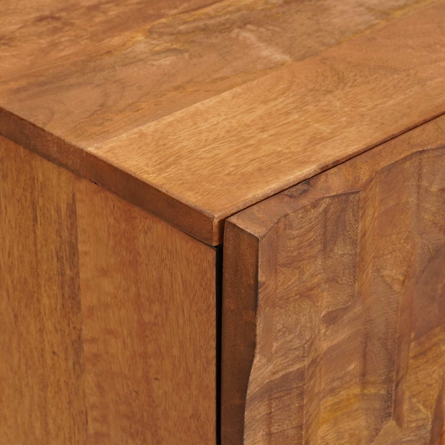 vidaXL Sideboard Acacia Brown Finish 40 x 33 x 75 cm Solid Mango Wood