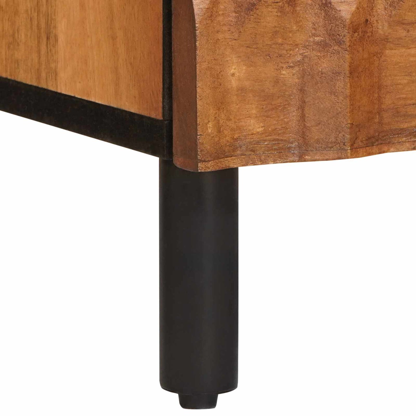 vidaXL Sideboard Acacia Brown Finish 40 x 33 x 75 cm Solid Mango Wood