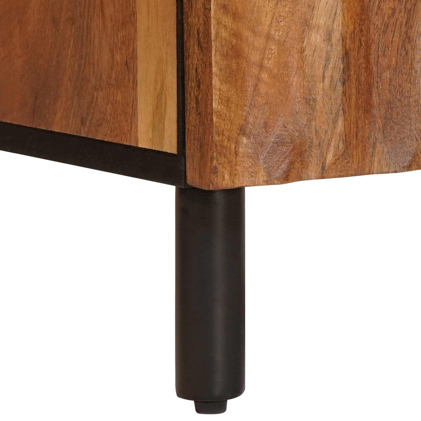 vidaXL Sideboard Acacia Brown Finish 40 x 33 x 75 cm Solid Mango Wood