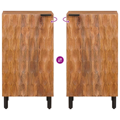 vidaXL Sideboard Acacia Brown Finish 40 x 33 x 75 cm Solid Mango Wood