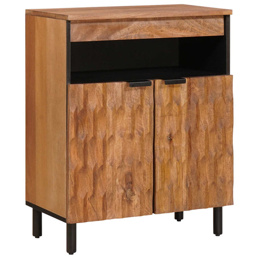 vidaXL Sideboard with Storage Acacia Brown Finish 60 x 33.5 x 75 cm