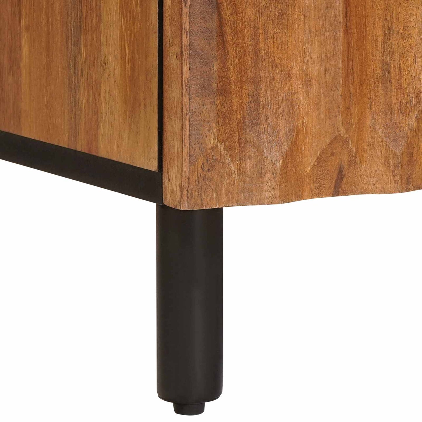 vidaXL Sideboard Acacia Brown Finish 60 x 33 x 75 cm Solid Mango Wood