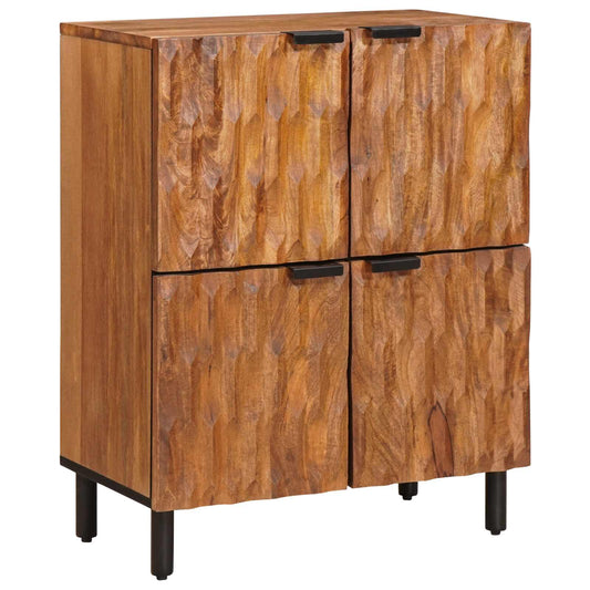 vidaXL Sideboard with Storage Acacia Brown Finish 60 x 33.5 x 75 cm