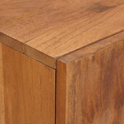 vidaXL Sideboard Acacia Brown Finish 90 x 33 x 75 cm Solid Mango Wood