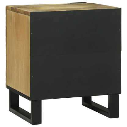 vidaXL Bedside Cabinet 2 pcs Natural 40 x 33 x 46 cm Engineered Wood