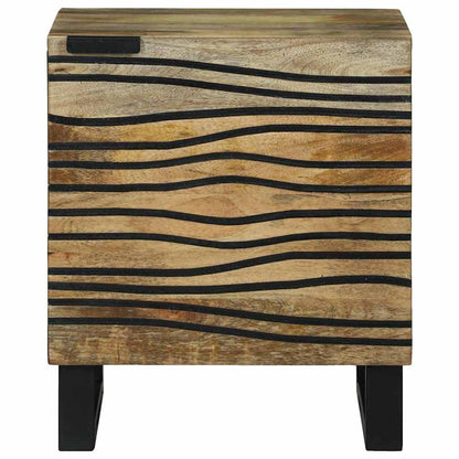 vidaXL Bedside Cabinet 2 pcs Natural 40 x 33 x 46 cm Engineered Wood