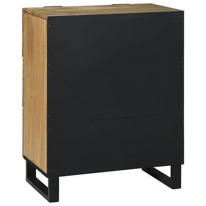 vidaXL Sideboard with Drawer Brown 60 x 33.5 x 75 cm Solid Mango wood