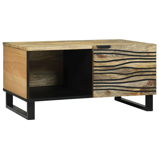 vidaXL Coffee Table Natural 80 x 50 x 40 cm Engineered Wood