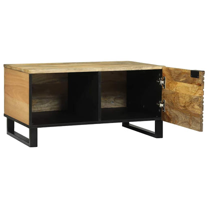 vidaXL Coffee Table Natural 80 x 50 x 40 cm Engineered Wood