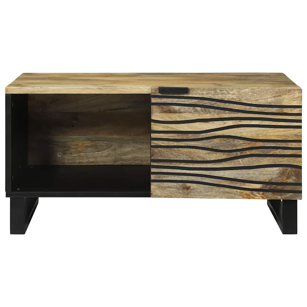vidaXL Coffee Table Natural 80 x 50 x 40 cm Engineered Wood