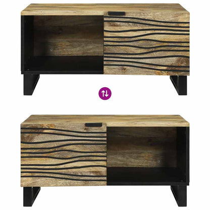 vidaXL Coffee Table Natural 80 x 50 x 40 cm Engineered Wood