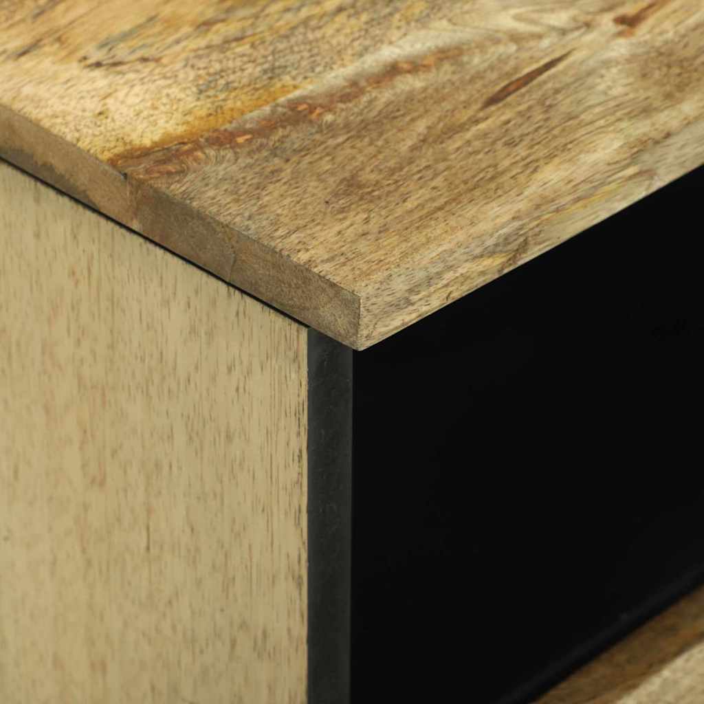 vidaXL Bedside Cabinet Natural 40 x 33 x 46 cm Engineered Wood