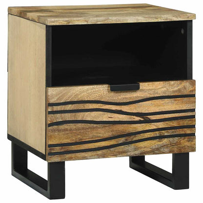 vidaXL Bedside Cabinet Natural 40 x 33 x 46 cm Engineered Wood