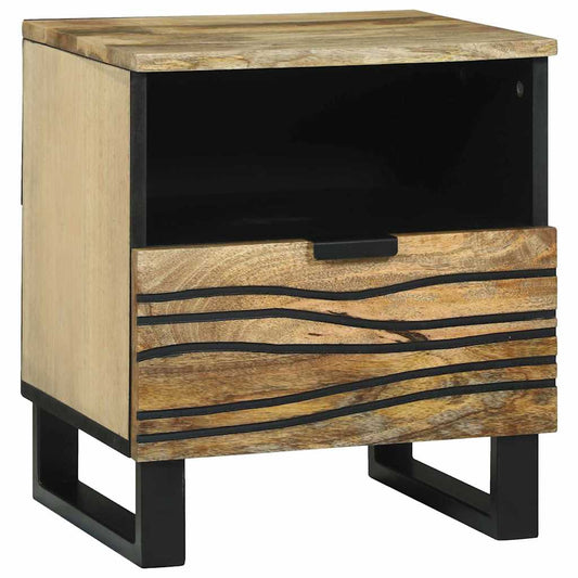 vidaXL Bedside Cabinet 2 pcs Natural 40 x 33 x 46 cm Engineered Wood