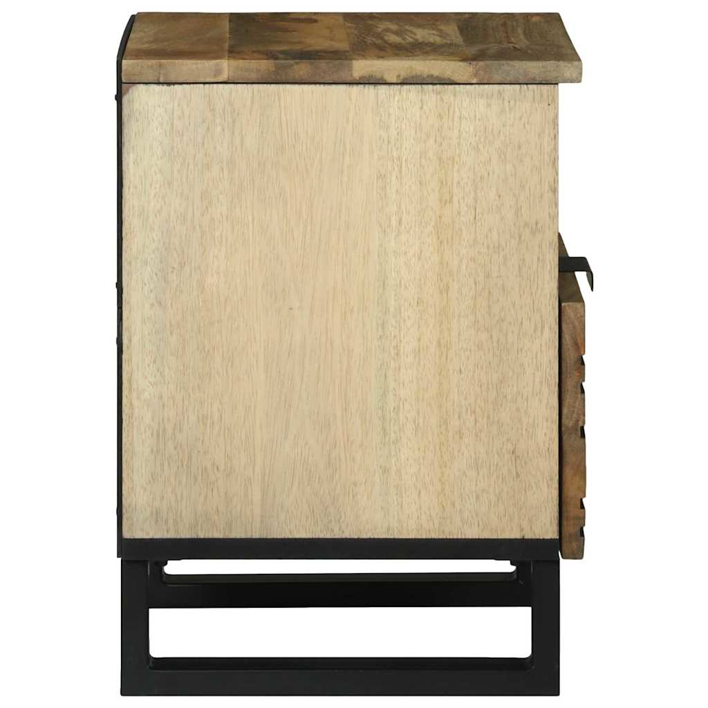 vidaXL Bedside Cabinet 2 pcs Natural 40 x 33 x 46 cm Engineered Wood