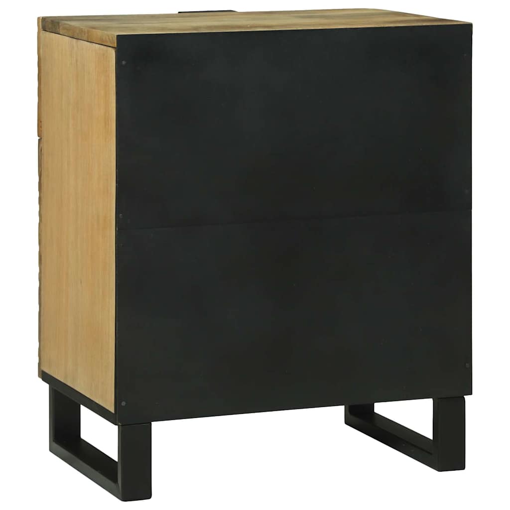 vidaXL Bedside Cabinet Natural 50 x 33 x 60 cm Engineered Wood