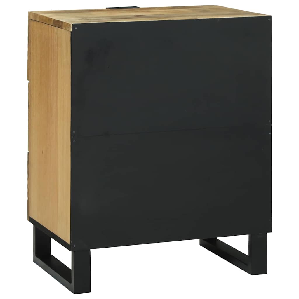 vidaXL Bedside Cabinet Natural 50 x 33 x 62 cm Engineered Wood