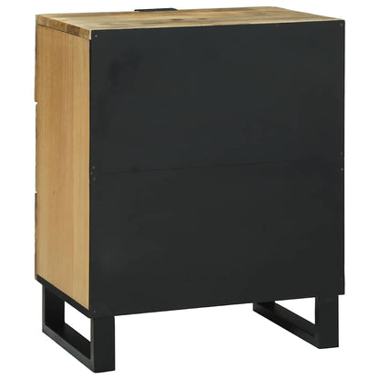 vidaXL Bedside Cabinet Natural 50 x 33 x 62 cm Engineered Wood