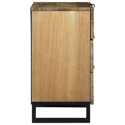 vidaXL Bedside Cabinet Natural 50 x 33 x 62 cm Engineered Wood