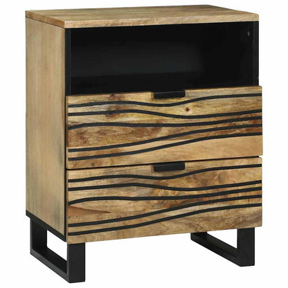 vidaXL Bedside Cabinet Natural 50 x 33 x 62 cm Engineered Wood