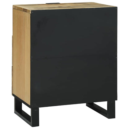 vidaXL Bedside Cabinet Natural 50 x 33 x 62 cm Engineered Wood