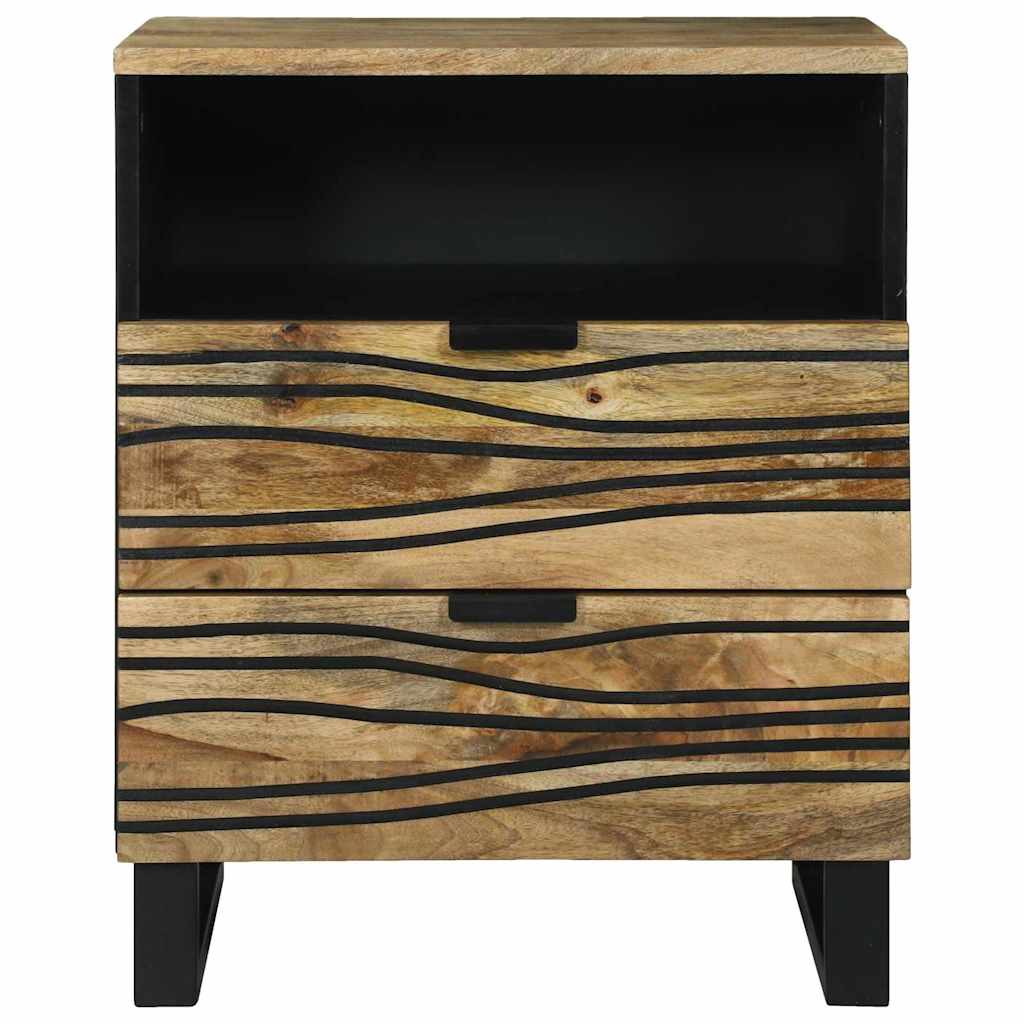 vidaXL Bedside Cabinet Natural 50 x 33 x 62 cm Engineered Wood