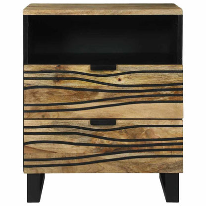 vidaXL Bedside Cabinet Natural 50 x 33 x 62 cm Engineered Wood