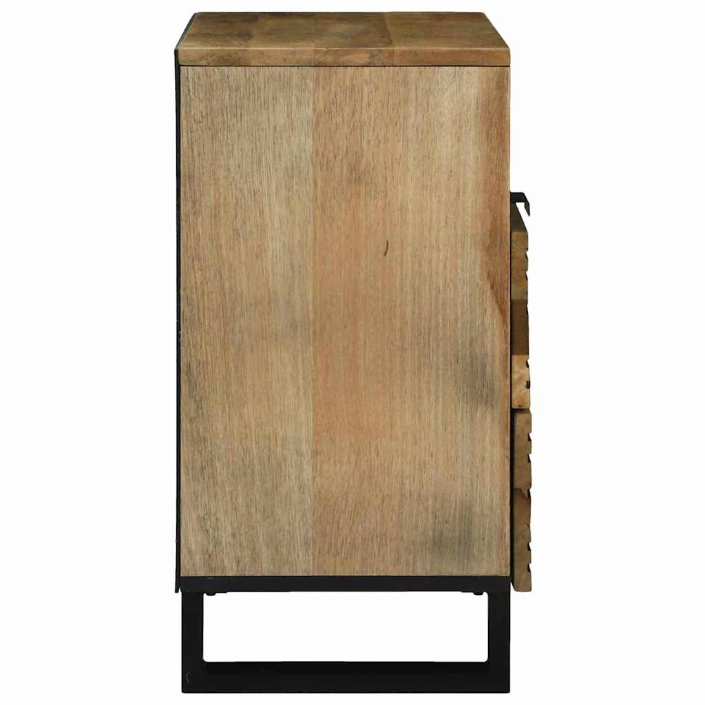 vidaXL Bedside Cabinet Natural 50 x 33 x 62 cm Engineered Wood