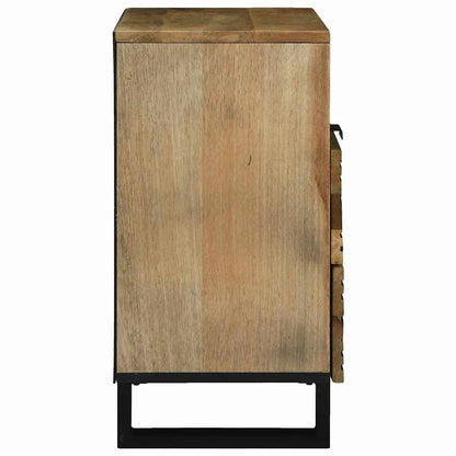 vidaXL Bedside Cabinet Natural 50 x 33 x 62 cm Engineered Wood