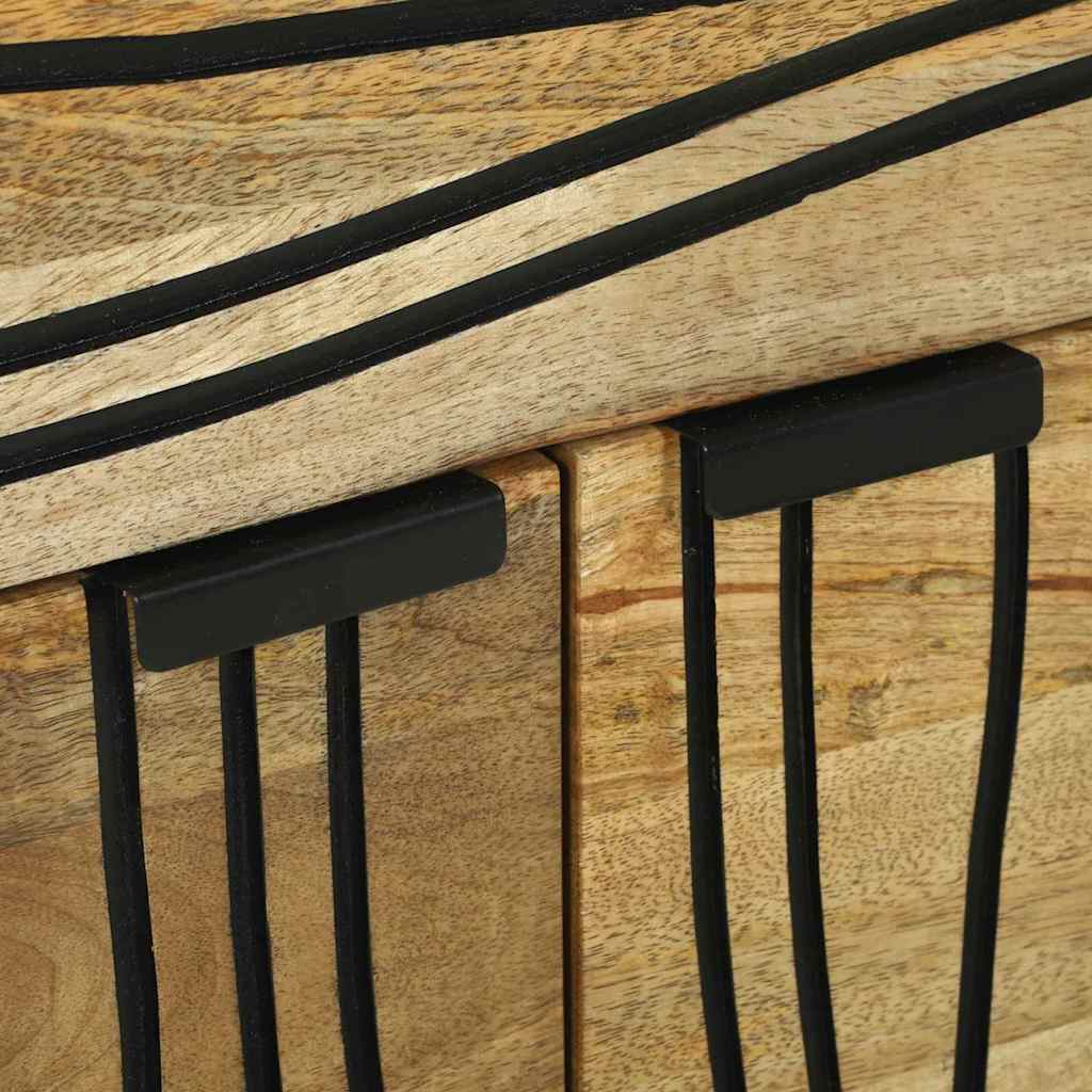 vidaXL Bedside Cabinet Natural 50 x 33 x 60 cm Engineered Wood