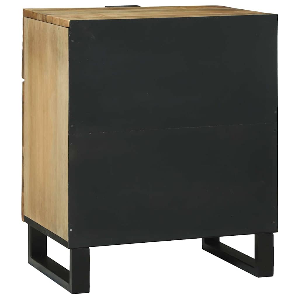 vidaXL Bedside Cabinet Natural 50 x 33 x 60 cm Engineered Wood