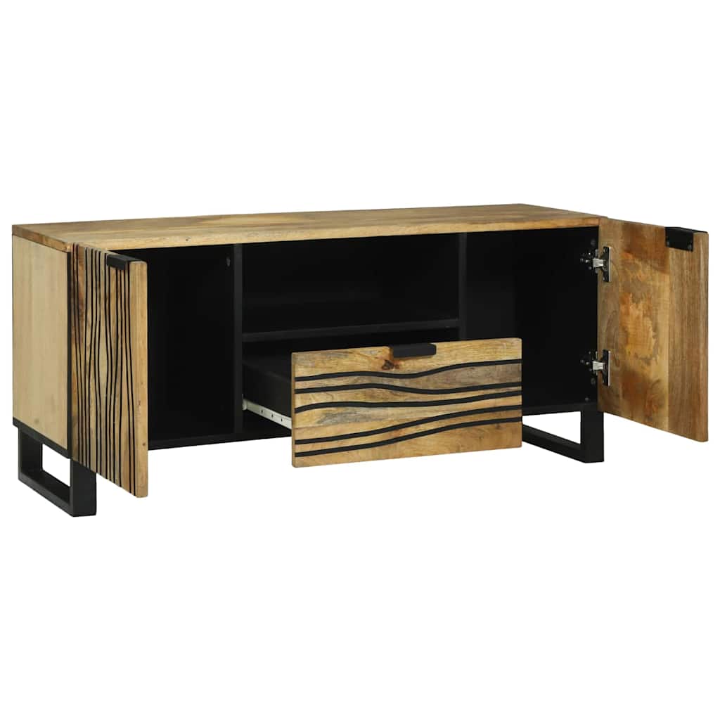 vidaXL TV Units with Drawer Brown 105 x 33 x 46 cm Engineered wood