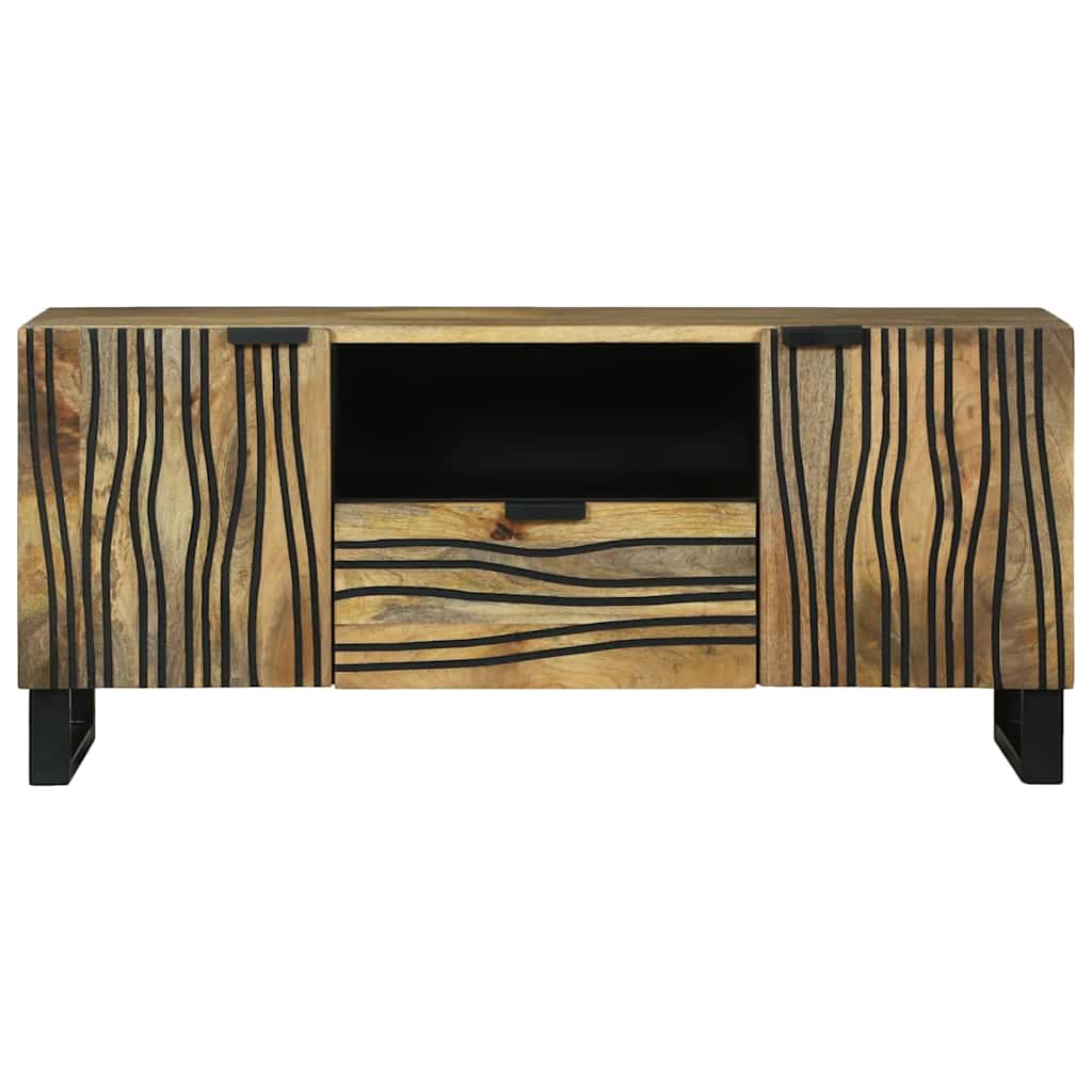 vidaXL TV Units with Drawer Brown 105 x 33 x 46 cm Engineered wood