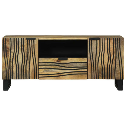 vidaXL TV Units with Drawer Brown 105 x 33 x 46 cm Engineered wood