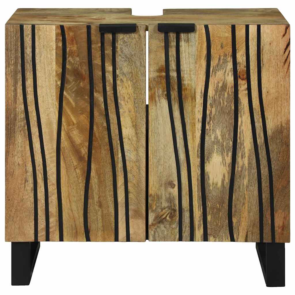 vidaXL Bathroom Sink Cabinet Brown 62 x 33 x 58 cm Engineered wood
